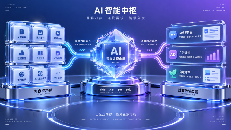 品牌如何进入 AI 助手答案：广告曝光与自然推荐的布局方法