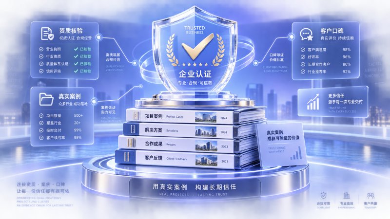 被 AI 搜索列为推荐公司，企业资质、案例与口碑如何准备