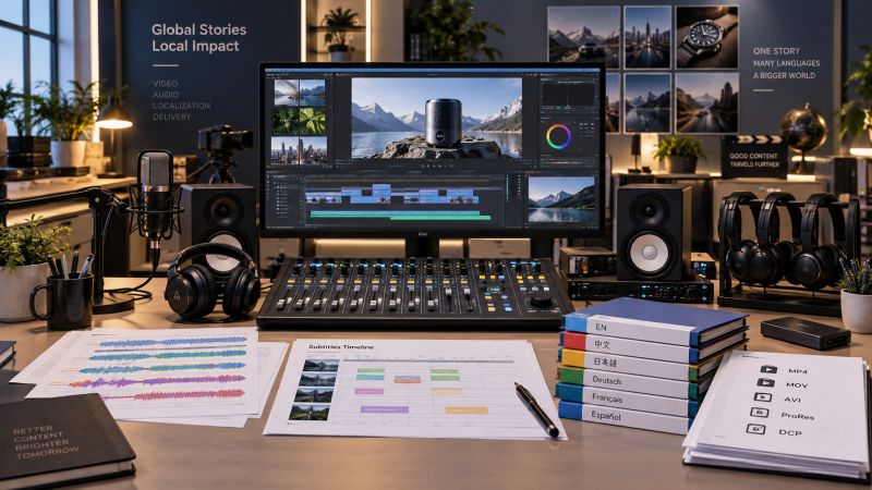 外贸营销视频报价为何受语言版本影响？