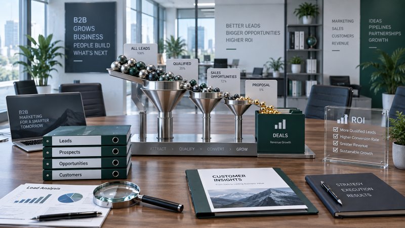评估B2B出海获客方案ROI，不能只看单条线索成本