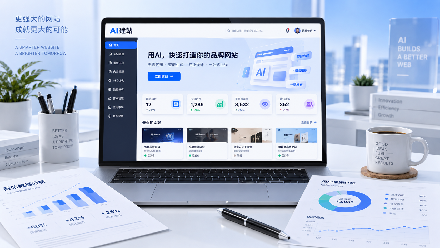 2026企业级AI建站完全指南：架构、内容、SEO与营销一体化解析