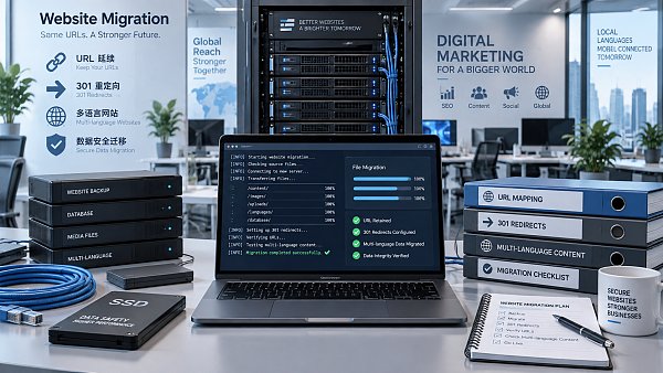 ¿Puede el sistema de creación de sitios web para comercio exterior admitir una futura migración SEO? ¿Puede el sistema de creación de sitios web para comercio exterior admitir una futura migración SEO?
