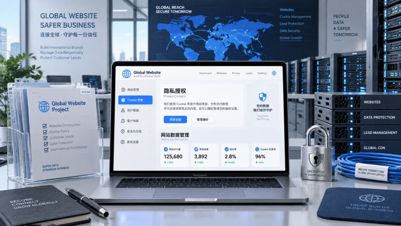 企业国际化官网建设如何满足海外隐私合规