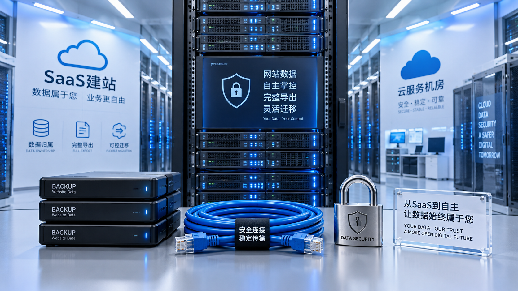 SaaS建站的数据到底安不安全？先看数据归属