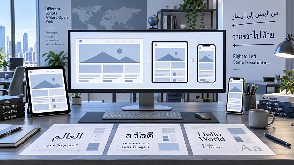 Comment concilier les points clés de la conception responsive d’un site indépendant multilingue avec la mise en page des langues moins répandues