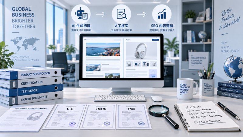 AI生成的外贸博客内容能直接用吗
