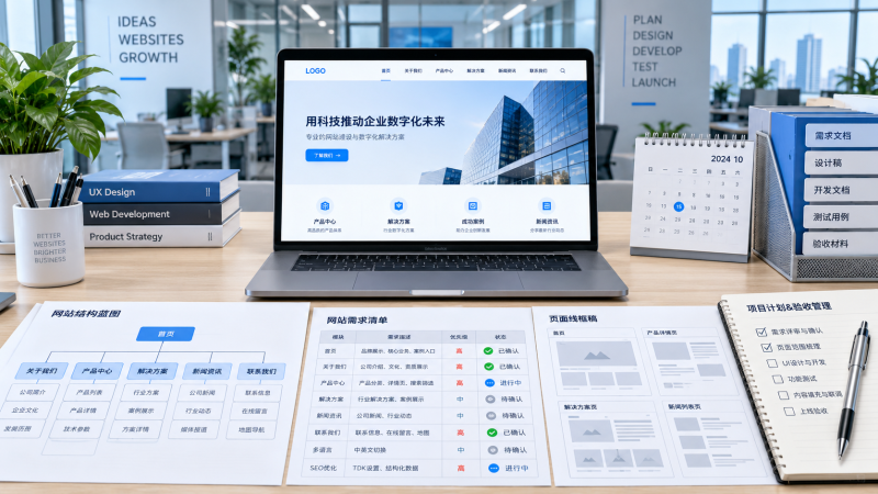 网站设计需求书应包含什么，避免项目反复返工