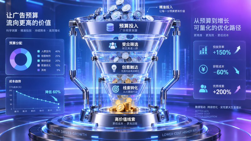 Facebook广告投放成本由什么决定？预算测算与降本方法