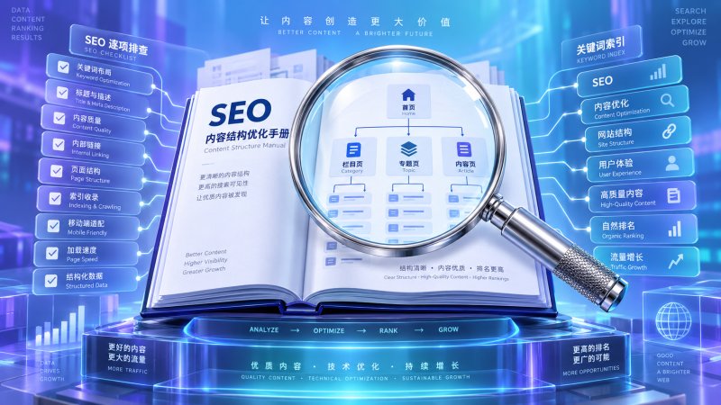 页面SEO优化检查表：从标题标签到内容结构逐项排查