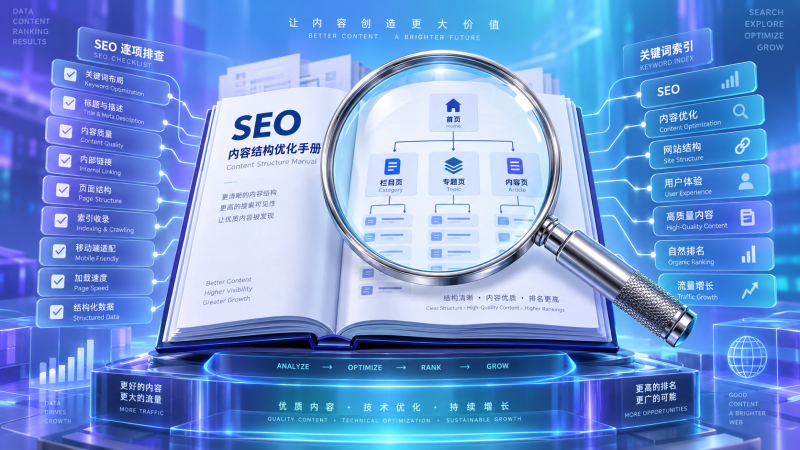 页面SEO优化检查表：从标题标签到内容结构逐项排查
