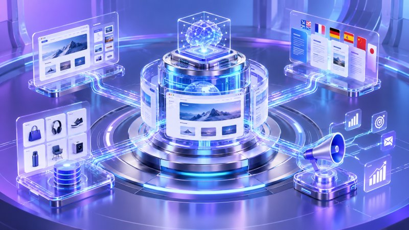 AI网站是什么？企业用AI建站能完成哪些工作