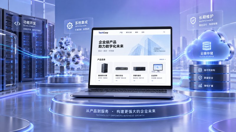 B2B网站开发成本由什么决定：功能、集成与长期维护