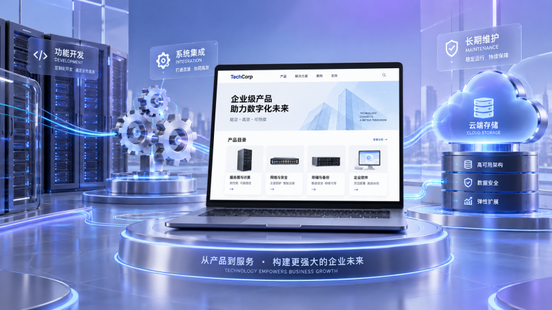 B2B网站开发成本由什么决定：功能、集成与长期维护