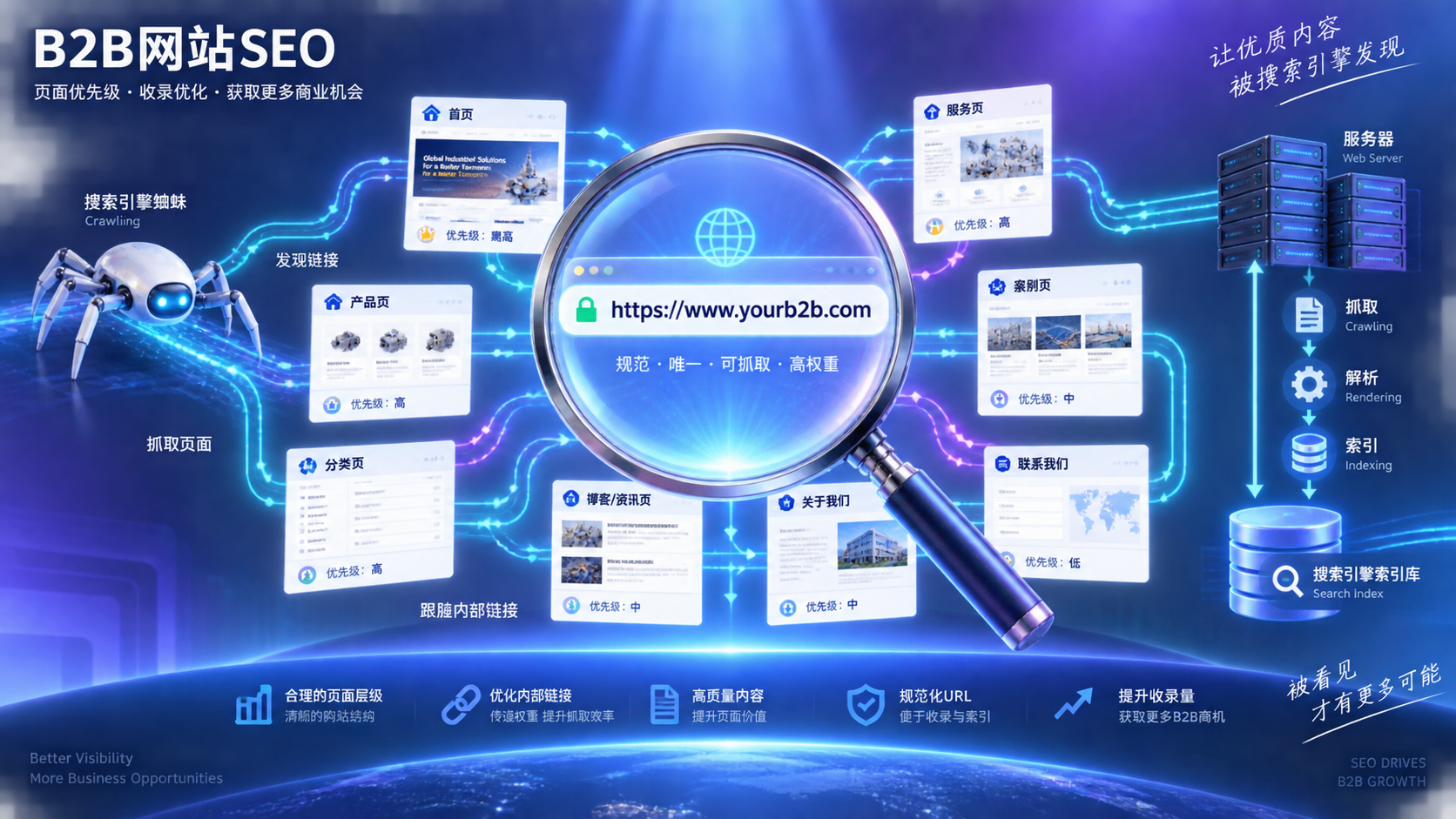 如何通过Search Console提交索引请求，哪些页面值得优先提交
