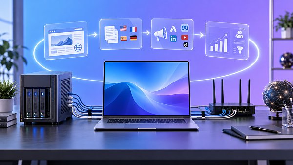 What criteria should export-oriented businesses consider when choosing a digital marketing platform?