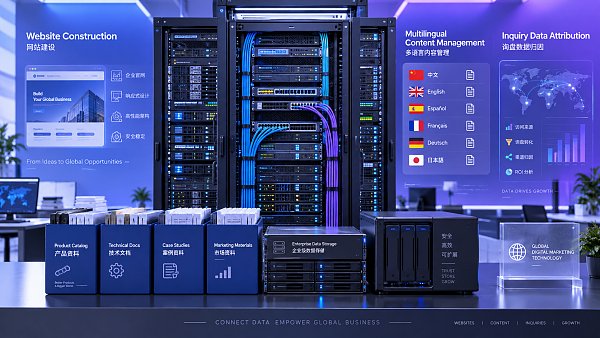 كيف تختار البنية التقنية في المرحلة الأولى من التوسع الرقمي للشركات التجارية الخارجية إلى الأسواق العالمية؟