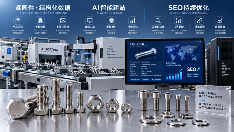 五金紧固件外贸网站AI建站能自动优化SEO吗？