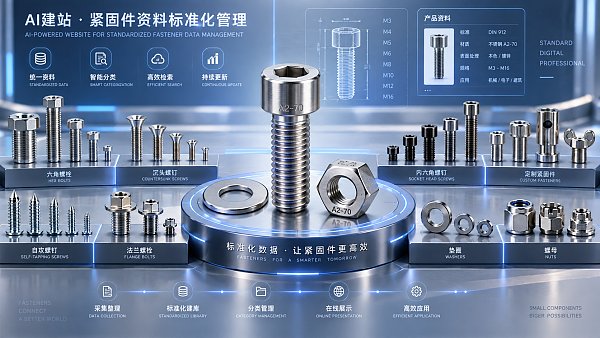 五金紧固件企业适合用AI建站吗? 五金紧固件企业适合用AI建站吗?