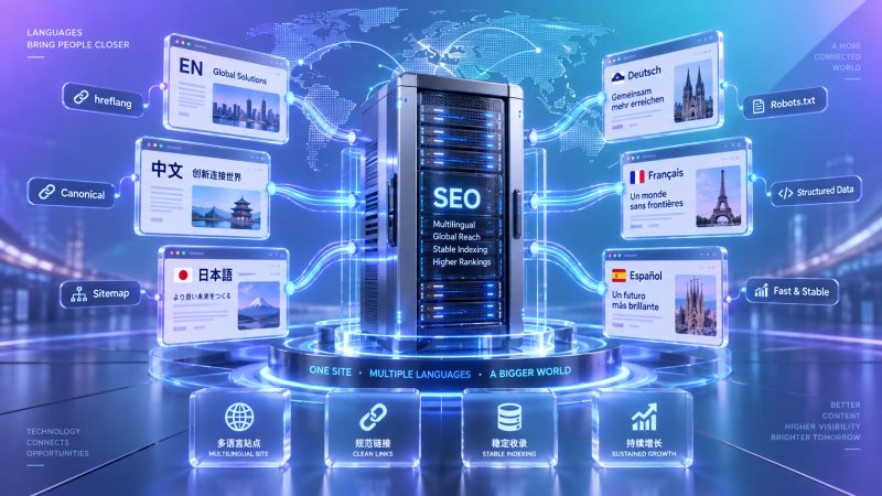 多语言外贸建站会影响SEO收录吗？