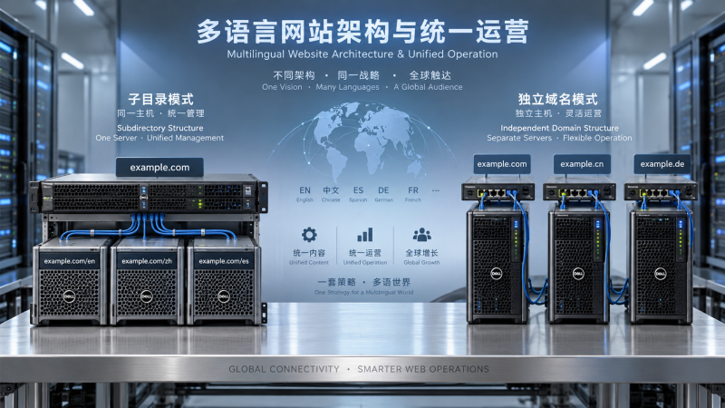 多语言网站用独立域名还是子目录更合适？