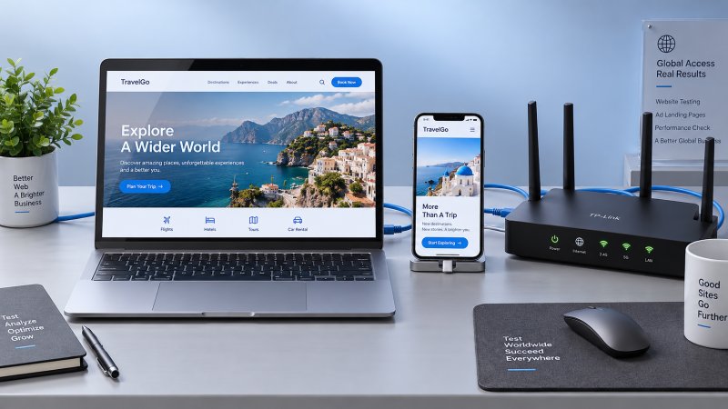 Can a Free Website Be Used to Run Ads Overseas?