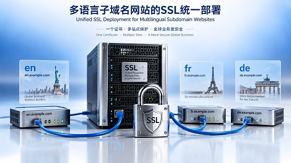 多语言网站使用子域名,该买哪种SSL证书? 다국어 웹사이트에서 서브도메인을 사용하는 경우 어떤 SSL 인증서를 구매해야 할까요?
