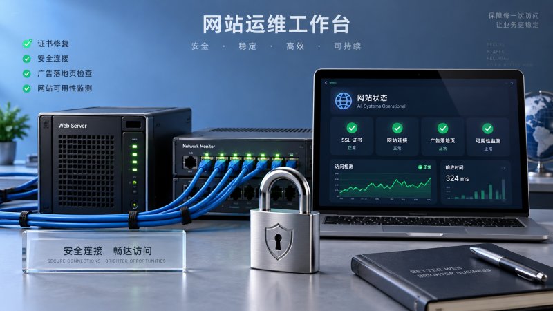 Ads stopped running because the website certificate expired. How can you resume them?