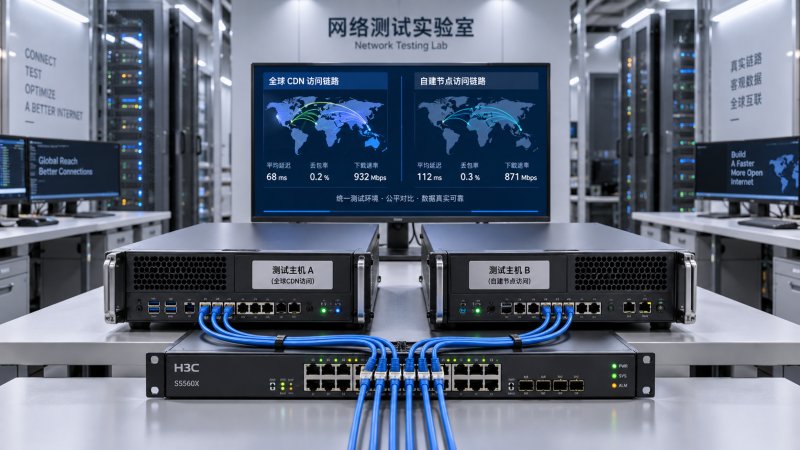 全球CDN和自建节点的延迟差距该怎么测? 全球CDN和自建节点的延迟差距该怎么测?