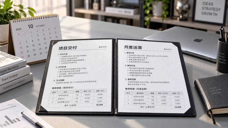 出海营销服务按月付费还是按项目付费？