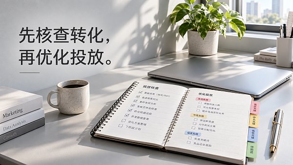 谷歌广告优化先改什么?按数据量与转化瓶颈安排执行顺序 谷歌广告优化先改什么?按数据量与转化瓶颈安排执行顺序