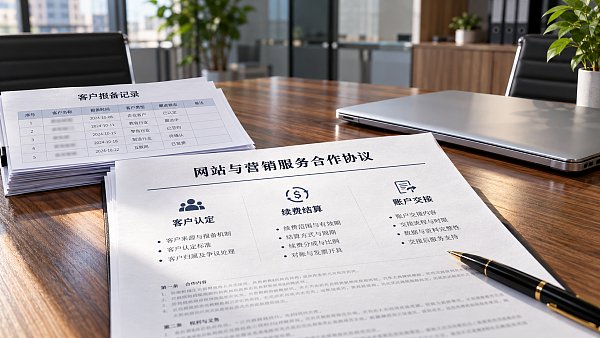选择外贸网站代理平台时，客户归属怎么约定？