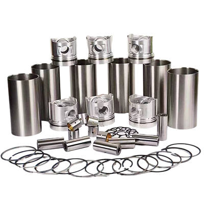 Connecting rod, piston, piston ring, cylinder liner, main bearing, connecting rod bearing