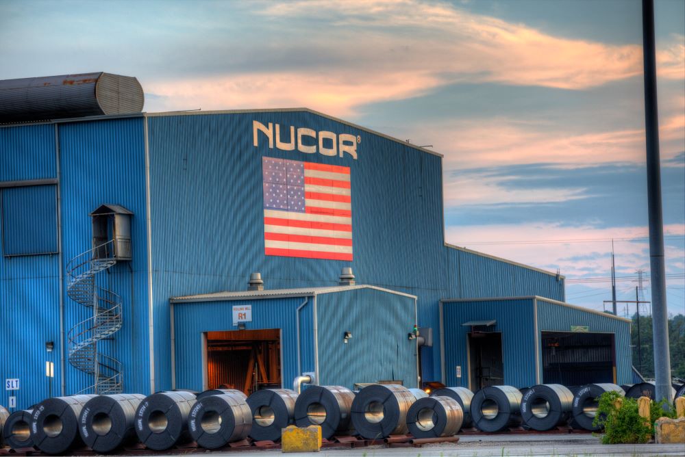 Nucor Steel reported adjusted net income of $1.11 billion in the second quarter. Nucor Steel reported adjusted net income of $1.11 billion in the second quarter.