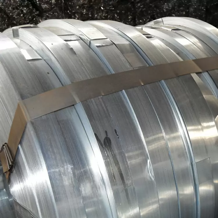 S220 0.8mm Z40g width 30mm-850mm Galvanized Steel Strip