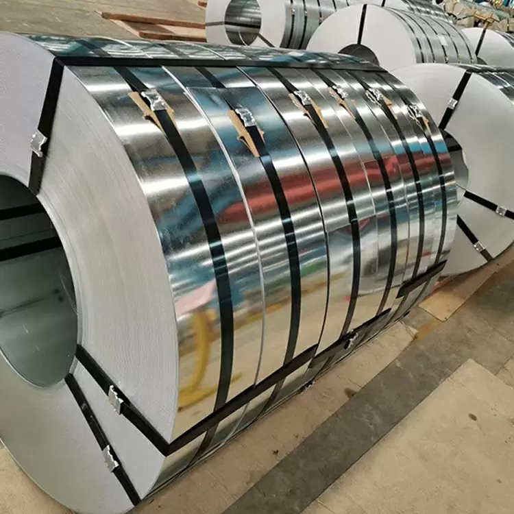 S220 0.8mm Z40g width 30mm-850mm Galvanized Steel Strip