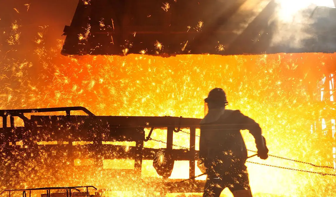 Germany increased steel production by 15% y/y in January