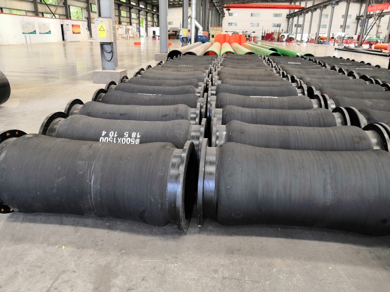 Discharging Rubber Hose