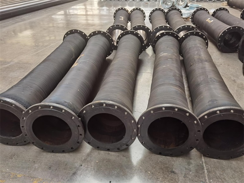 Discharging Rubber Hose