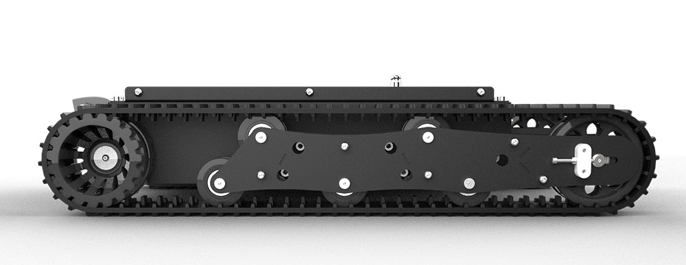 WK-10-左视图.png WK-10mini Compact Tracked Undercarriage