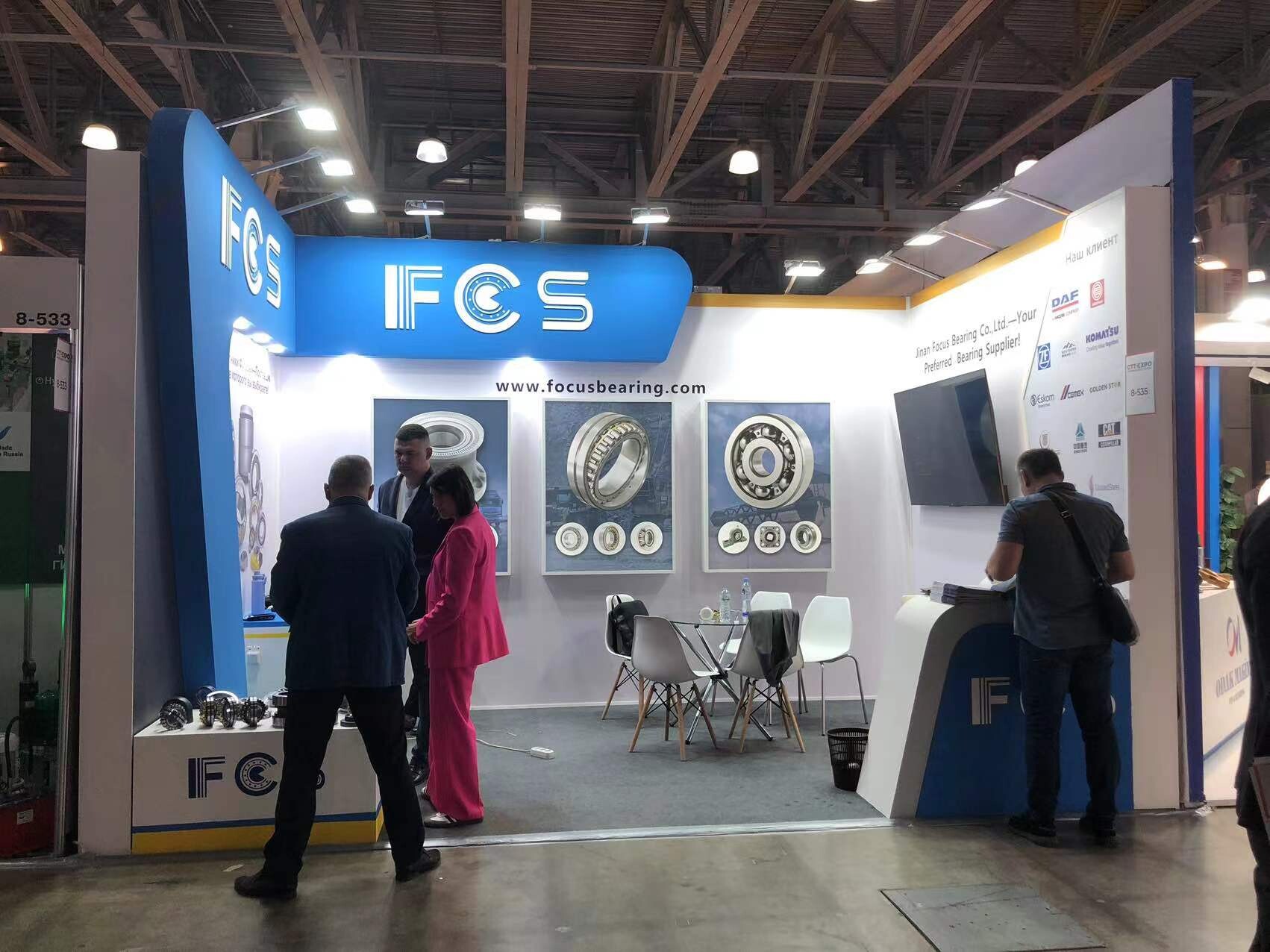 Focus Bearing, профессиональный производитель подшипников, принимает участие в выставке CTT в России