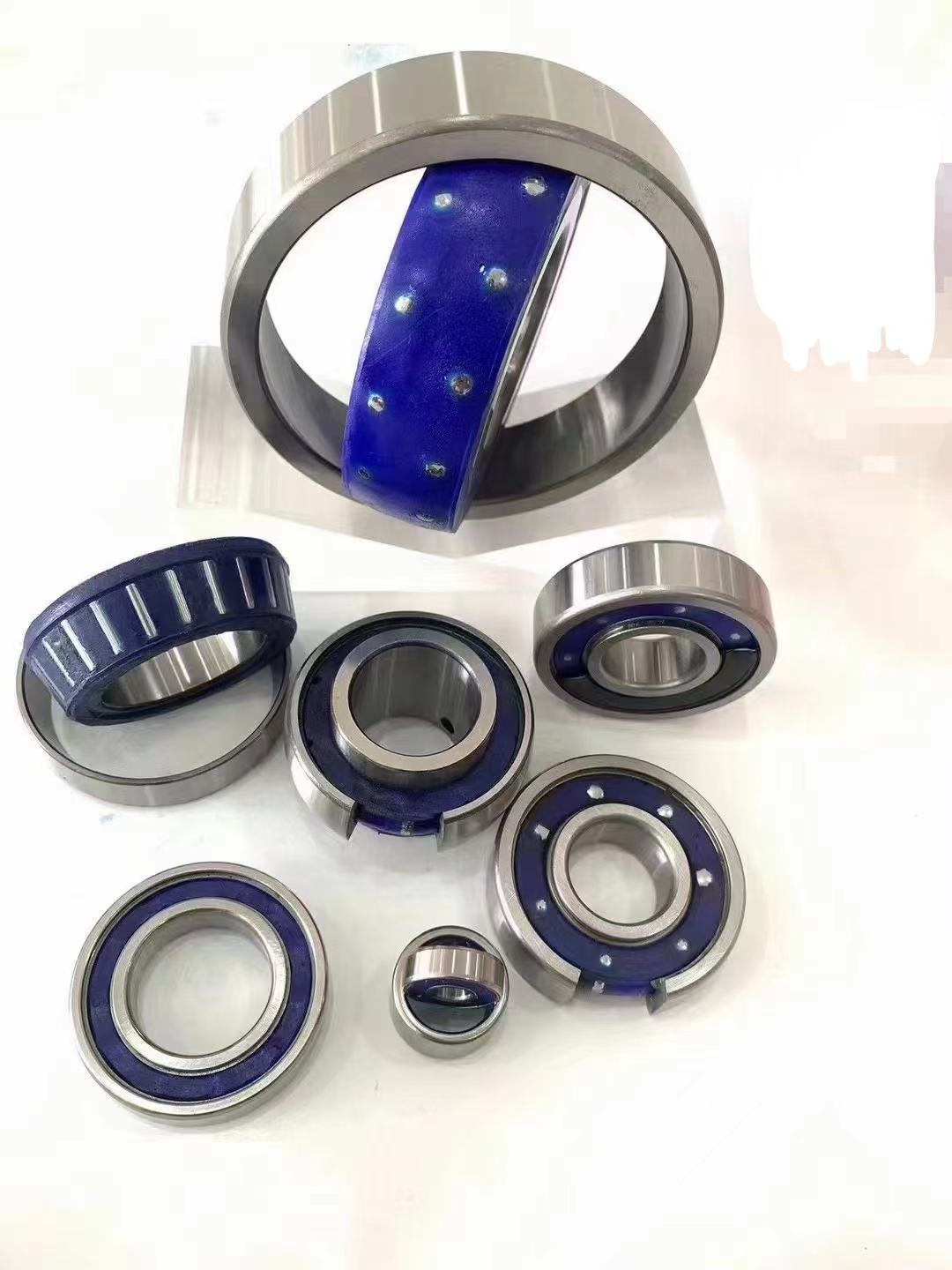 Solid grease bearings