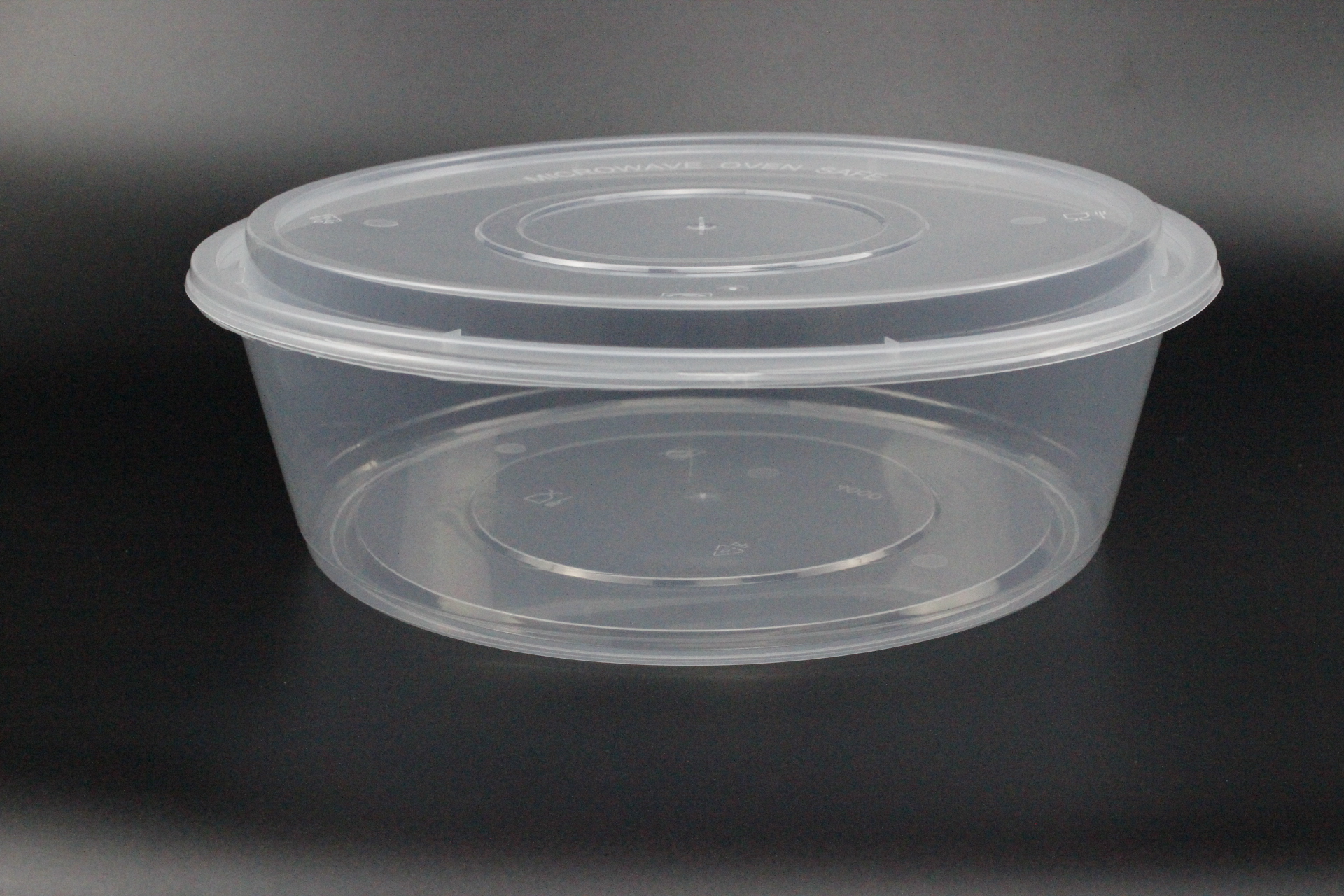 Disposable American round basin 4000ml lunch box