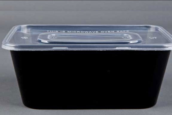 Disposable packaging box plastic lunch box square takeaway box