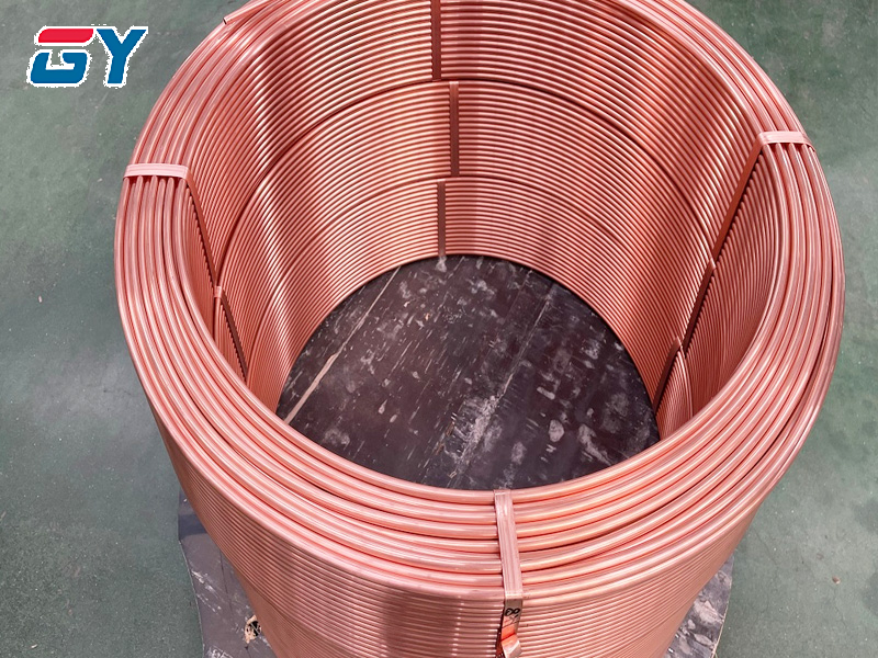 Refrigeration unit capillary copper tube diameter 5mm copper pipe