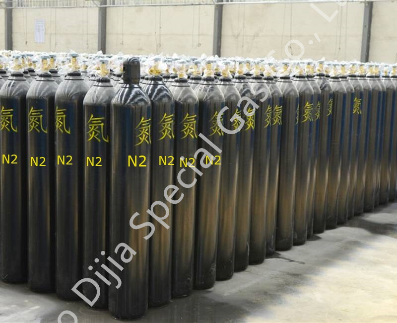 Nitrogen Empty Gas Cylinder