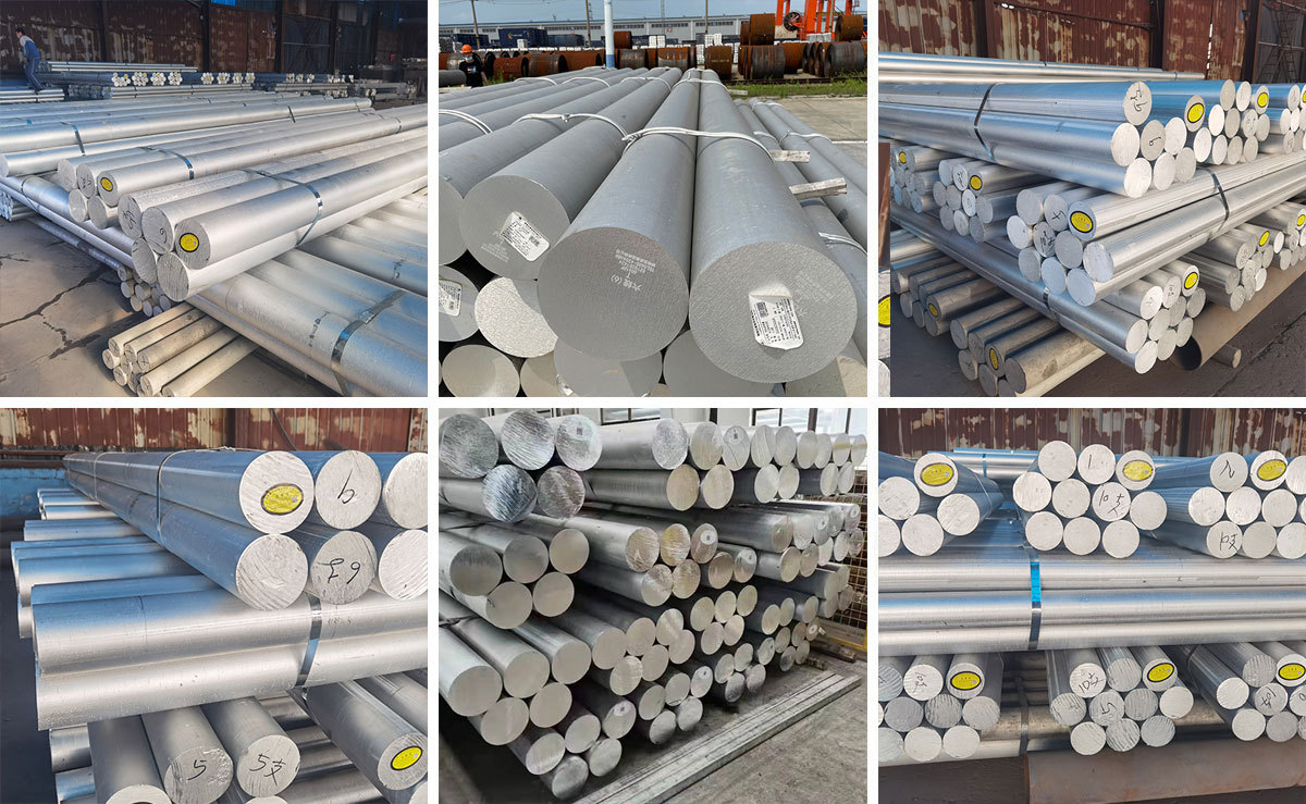 6061 6063 T6 Aluminum Round Bar 127mm 131mm Aluminum Rod