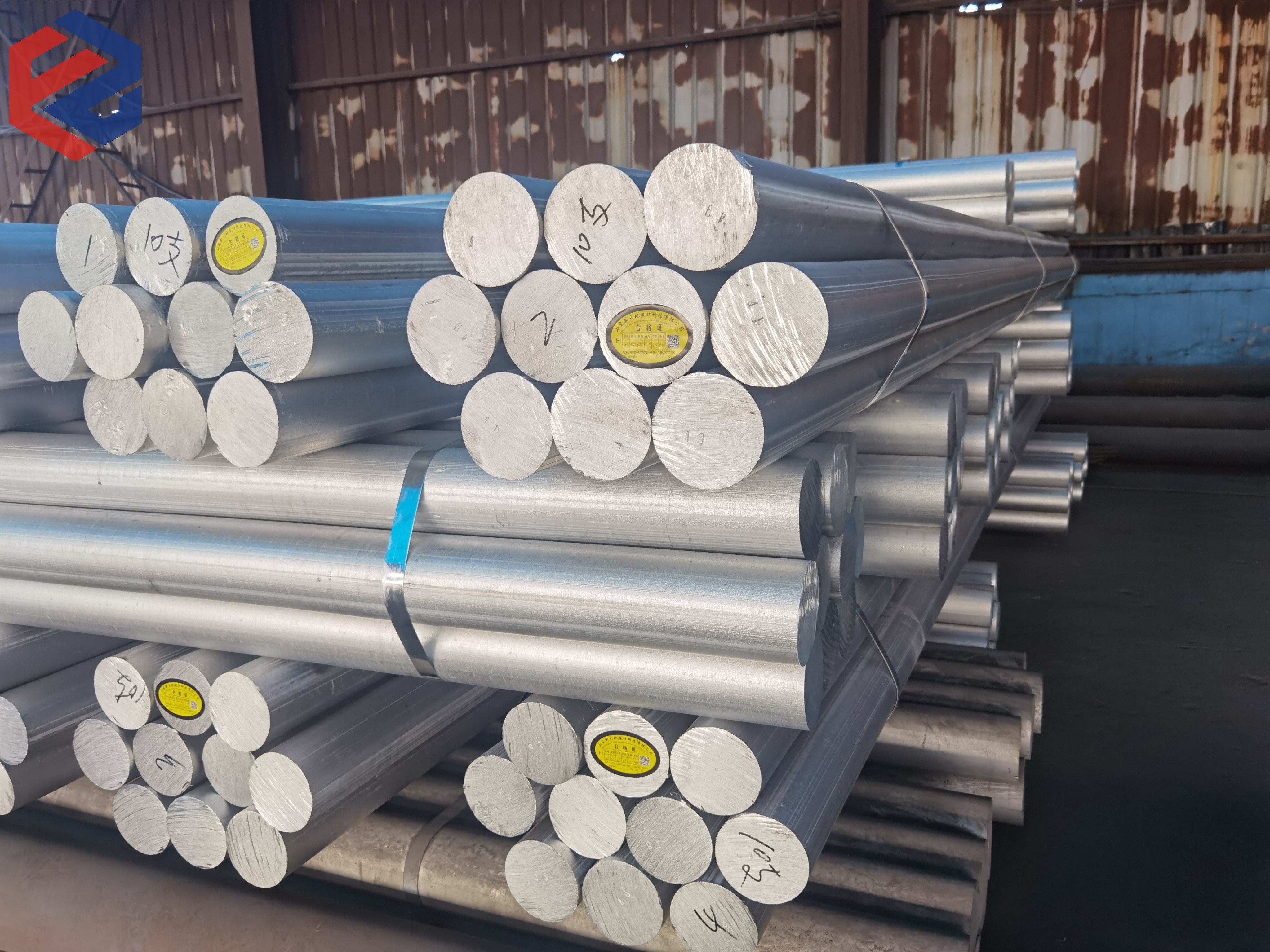 6061 6063 6082 Aluminum Rod Bar 7005 7039 Large Diameter Aluminum Bars