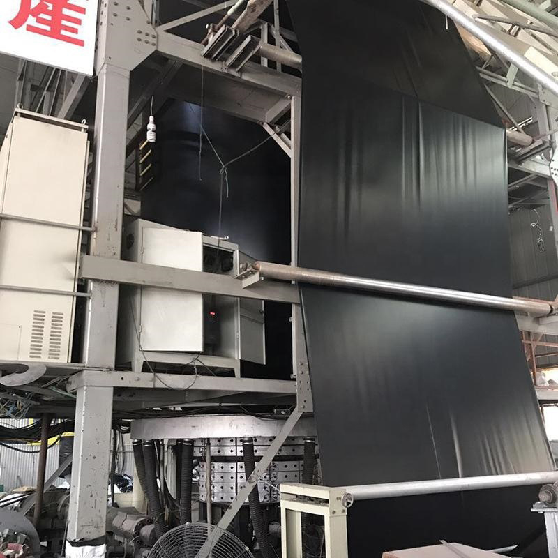 Geomembrane-lined tanks for fish and shrimp farming