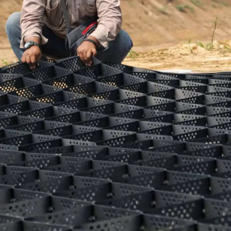 Geocell high strength for road grass geocell paver geocell slop protection