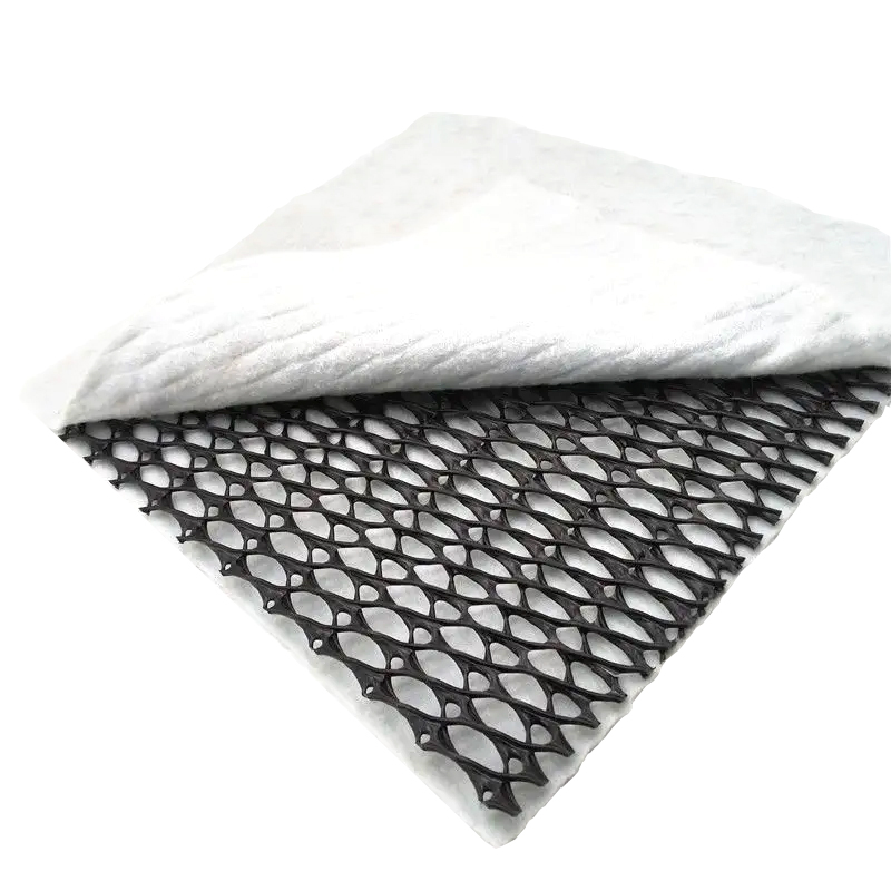 Three dimensional composites drainage network 3D composite drainage geonet